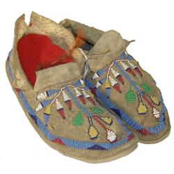 Sioux Beaded Moccasins