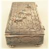 Image 6 : Hand Tooled Silver Box