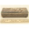 Image 9 : Hand Tooled Silver Box