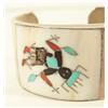 Image 5 : Vintage Zuni Inlay Bracelet