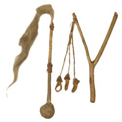 Apache Club & Tepee Pin