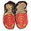 Image 1 : Sioux Quilled Child's Moccasins