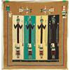 Image 8 : Navajo Sand Painting Rug - Ruby Manuelito