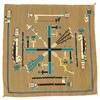 Image 1 : Navajo Sand Painting Rug - Ruby Manuelito