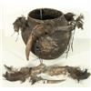 Image 4 : Zuni Fetish Pot & 3 Fetishes