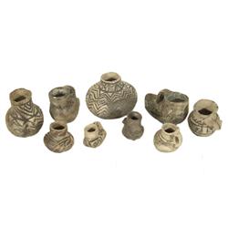 Miniature Anasazi Pottery Collection