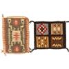 Image 1 : 2 Miniature Navajo Rugs