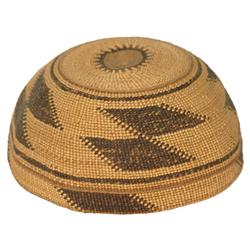 Hupa Basketry Hat