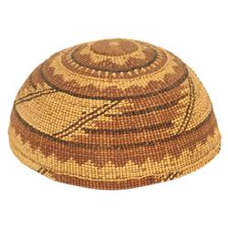 Hupa Basketry Hat