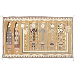 Navajo Yei Figured Rug - Betty Bia