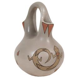 San Ildefonso Pottery Jar - Blue Corn