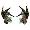 Image 2 : Zuni Necklace & Earrings - Edward A. Leekity