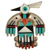 Image 1 : Zuni Pin/Pendant - Aldred Martinez