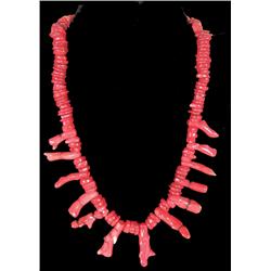 Coral Bead Necklace