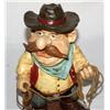 Image 1 : Set of 3 Cowboy Statues 12" Tall