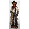 Image 3 : Cowboy Statue 34" Tall