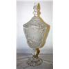Image 1 : Crystal Rose Bowl With Lid