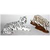 Image 3 : Lot of 2 White  Tiger Statues