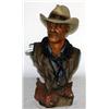 Image 3 : Bust Statue of a Cowboy