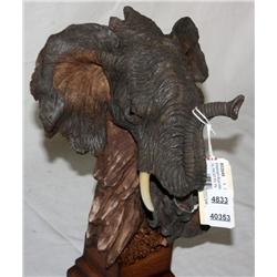 Elephant Statue 12" Tall