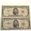 Image 2 : $5 US Note  Red Seal Times The Money