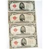 Image 1 : (4) 1928 C - $5 US Notes - Excellent