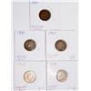 Image 1 : (5) Indian Pennies