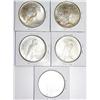 Image 2 : (4) 1922 and (1) 1923 S Peace Dollar's