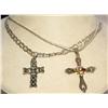 Image 2 : Sterling Necklace w/Cross Pendant Times the Money
