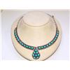 Image 1 : AAA Turquoise Navajo Design Hand Made Necklace