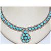 Image 2 : AAA Turquoise Navajo Design Hand Made Necklace