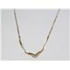 Image 2 : Diamond "V" Shape Hand Made Ladies Necklace