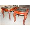 Image 2 : Lot of 2 Glass Tables