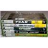 Image 2 : Lot Of 5 XBOX 360 Games Fear, Eragon,