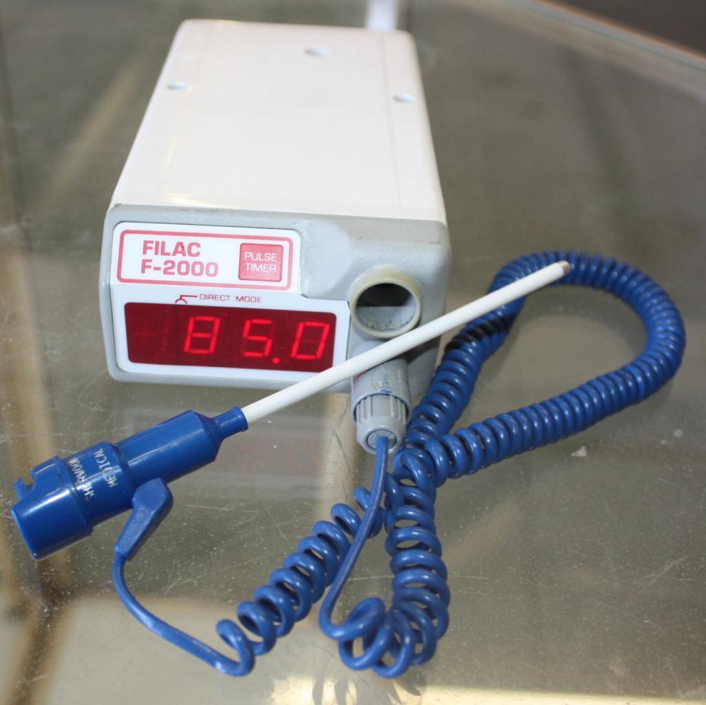 Filac F-2000 Medical Thermometer w/ Probe Covers