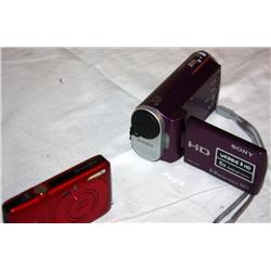 Lot Of Canon 12.1 Mega Pixels Digital Camera &