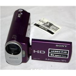 Sony Webbie HD 5x Optical Zoom Camcorder W/ Chord