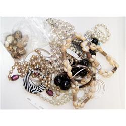 Lot Bag of Costume Jewelry