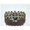 Image 1 : 1.00 CTW Diamond Cluster Cocktail Ladies Ring