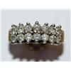 Image 2 : 1.00 CTW Diamond Cluster Cocktail Ladies Ring
