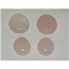 Image 1 : Lot of 4 Rose Quartz Stones