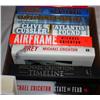 Image 2 : 5 Michael Crichton 1st Editions & 4 Clive Cussler