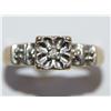 Image 1 : Diamond Illusion Setting Hand Made Ring