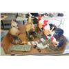 Image 1 : Box Lot of Porcelain Roosters & More
