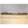 Image 1 : Diamond XOXO Design Ladies Tennis Bracelet