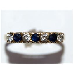AAA Cashmere Sapphire & Diamond Ladies Ring