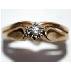 Diamond Illusion Setting Hand Made Ring