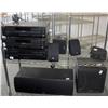 Image 2 : Rack Lot of Misc Speakers & CD players