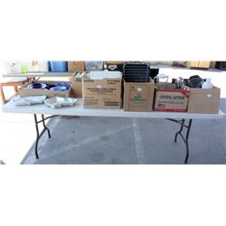 Table Lot of Misc Items