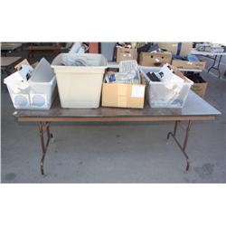 Table Lot of Misc Electronic Parts